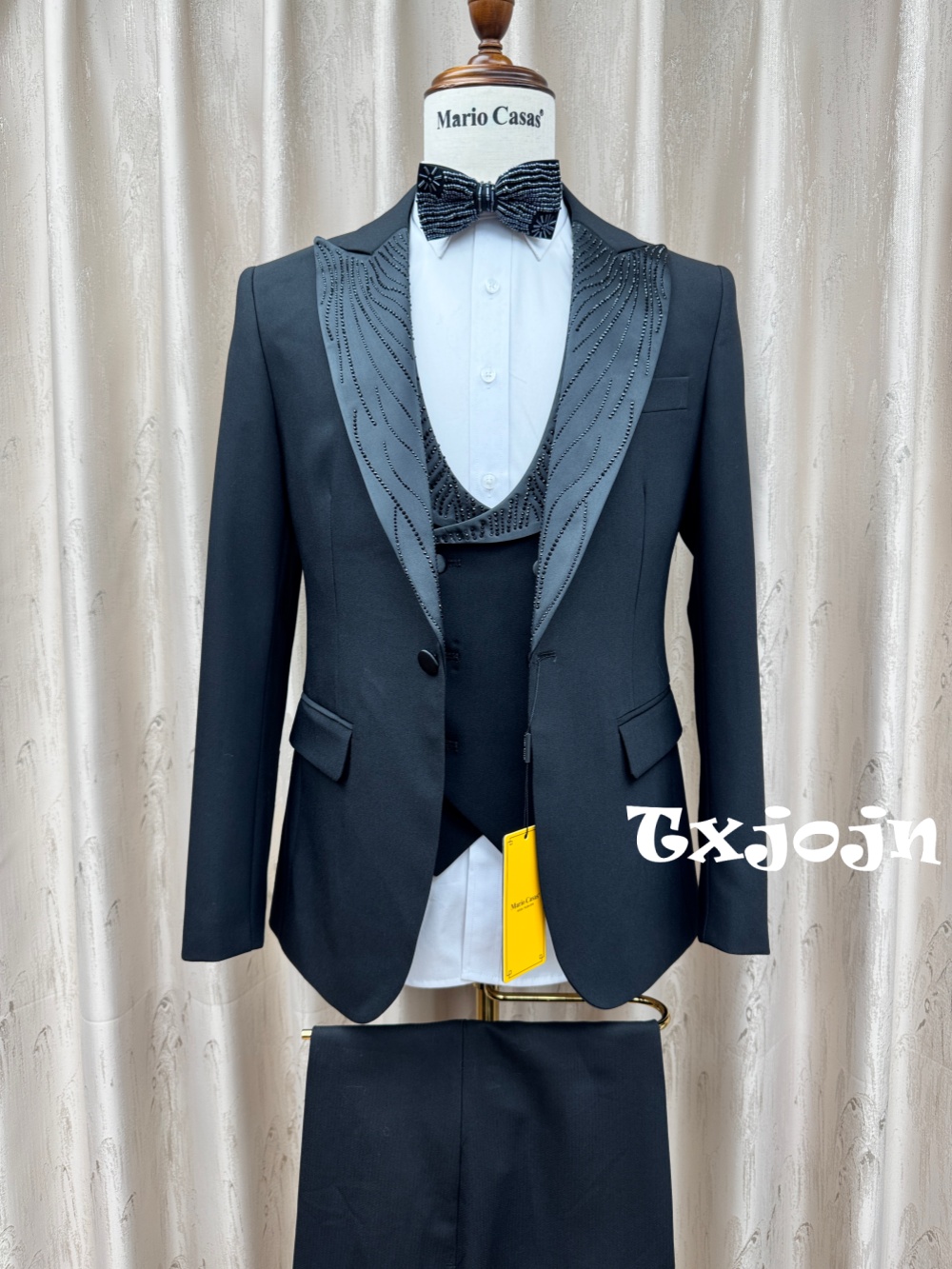 Formal Wear For Men In Wedding - 고급스러운 정장 남성 수트 세트 3피스