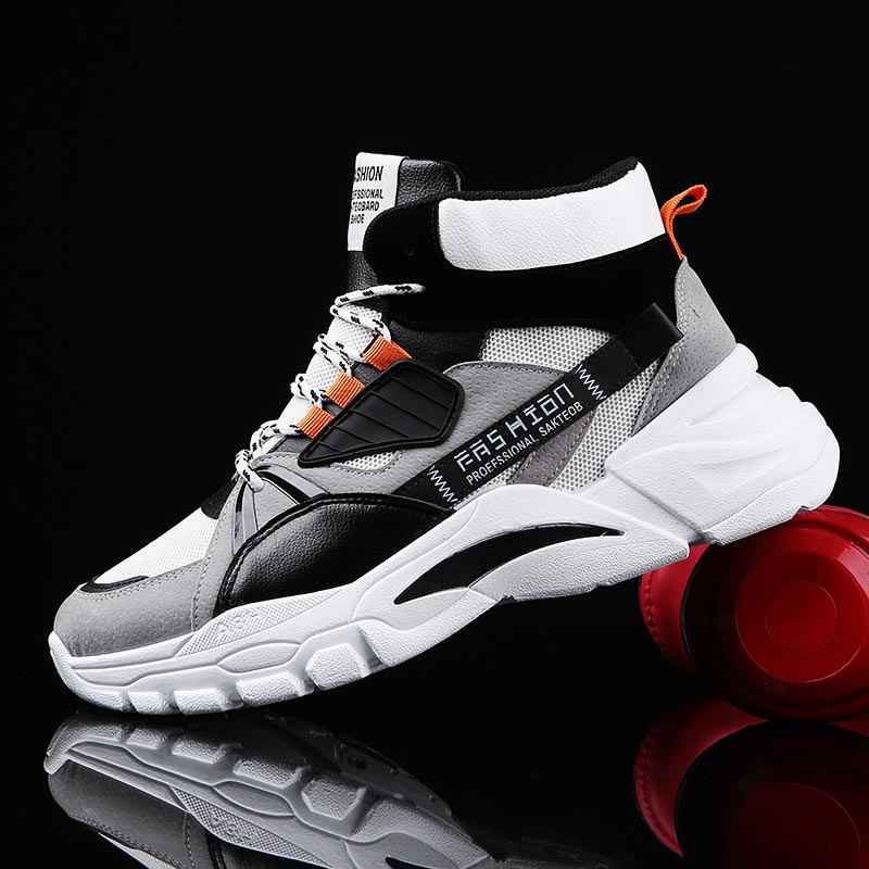 Men Formal Wear With Sneakers - 높은 최고 남성 스포츠 신발 통기성