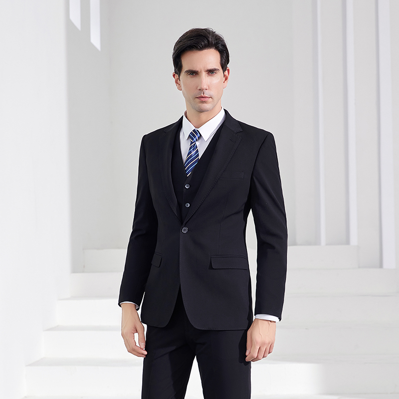 High End Men'S Formal Wear - 남성용 고급 블랙 비즈니스 정장 및