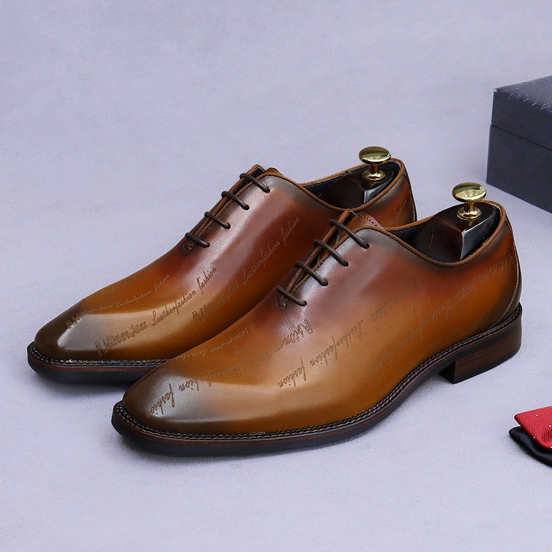 High End Men'S Formal Wear - 남성 정품 가죽 옥스포드 신발 새로운