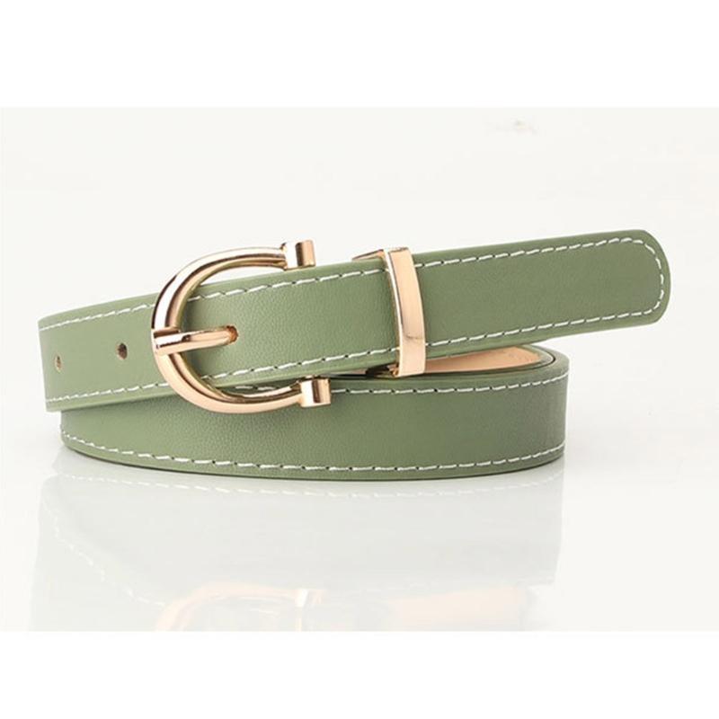 652F 펑크 성인 허리 벨트 조정 가능한 타원형 모양 - Formal Belt Leather Thin 리뷰 및 가격
