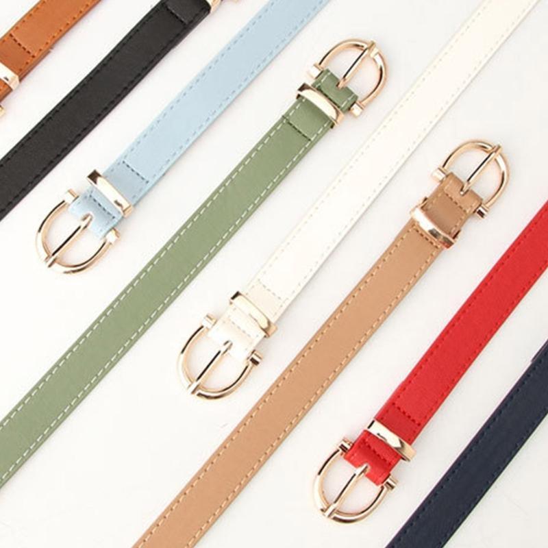 652F 펑크 성인 허리 벨트 조정 가능한 타원형 모양 - Formal Belt Leather Thin 리뷰 및 가격