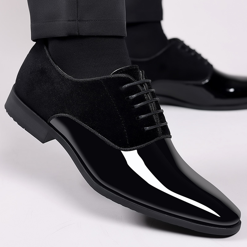 남성용 비즈니스 가죽 신발, 레이스업 포멀 슈즈, 남성 - Formal Wear For Men In Wedding 리뷰 및 가격
