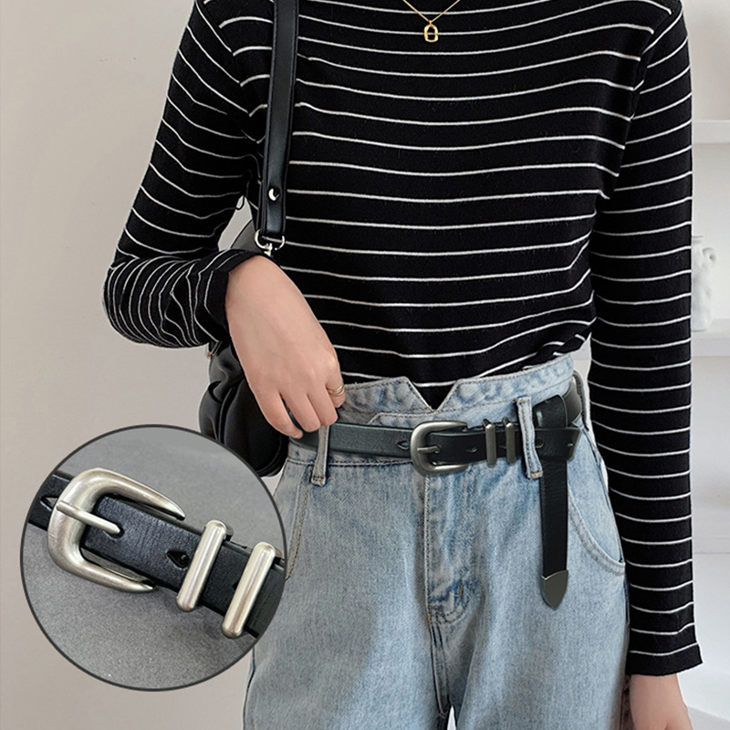 VATLTY 2.3cm 여성용 가죽 벨트, 아연 합금  - Formal Belt Leather Thin 리뷰 및 가격