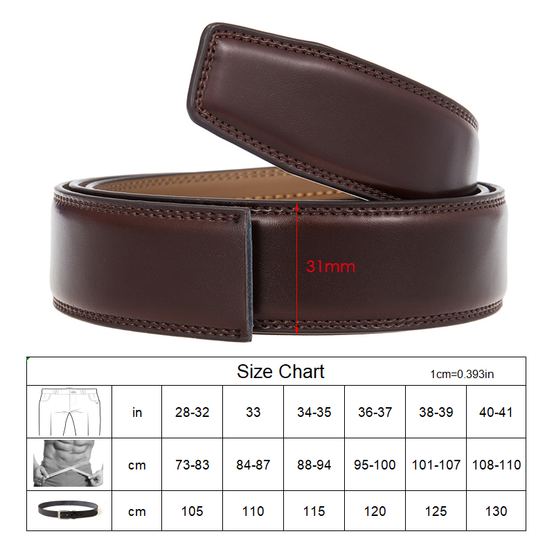 VATLTY 공식 정품 남성용 가죽 벨트 경질 합금 자 - Formal Belt Leather Thin 리뷰 및 가격