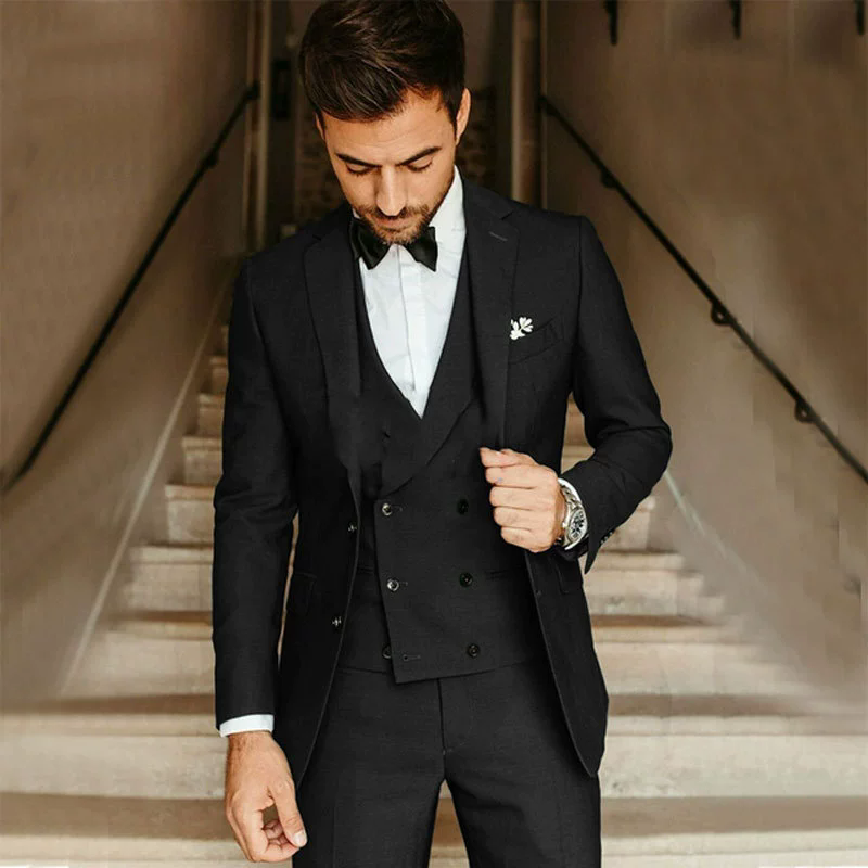 남성 슬림핏 쓰리피스 정장 고급 예복/웨딩/비즈니스용  - High End Men'S Formal Wear 리뷰 및 가격