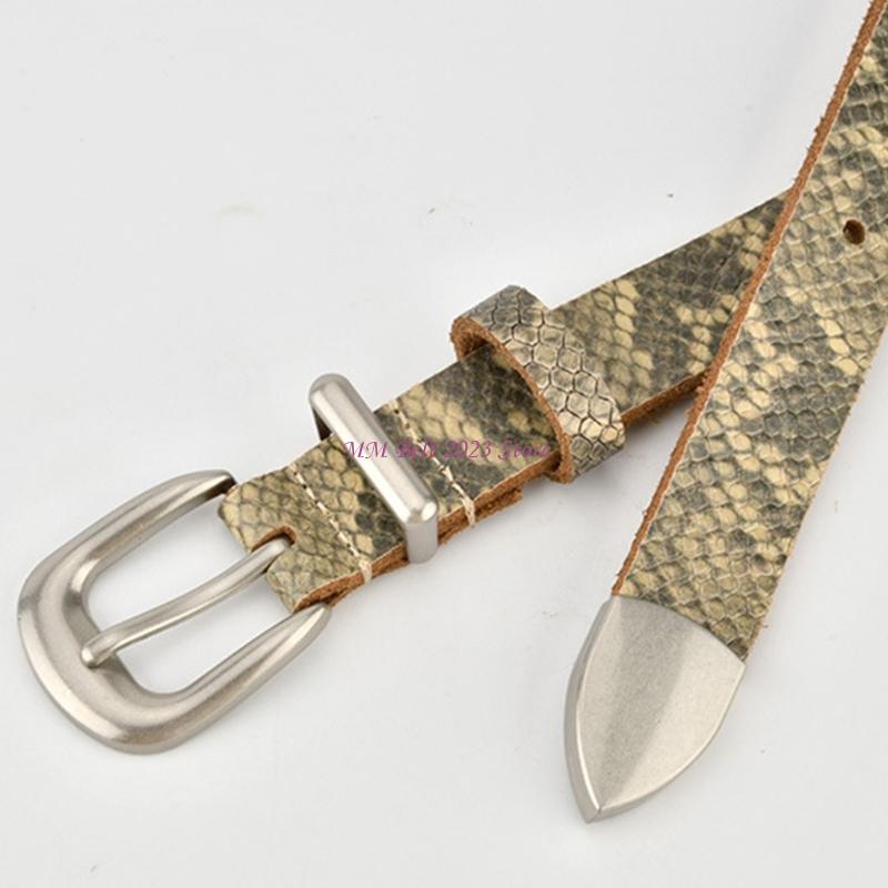 49ME 여성용 트렌디 얇은 허리띠 남성용 뱀 질감 가 - Formal Belt Leather Thin 리뷰 및 가격