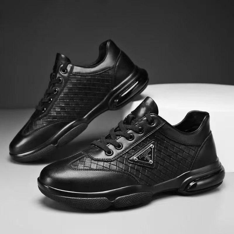 새로운 남성 가죽 신발 플랫폼 통기성 캐주얼 신발 여름 - Men Formal Wear With Sneakers 리뷰 및 가격