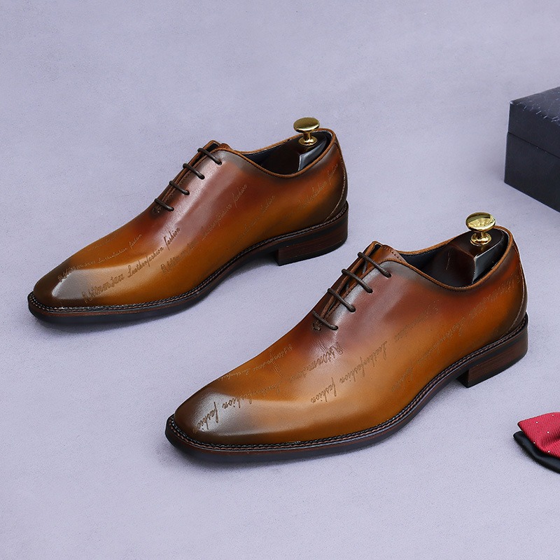 남성 정품 가죽 옥스포드 신발 새로운 정장 착용 비즈니 - High End Men'S Formal Wear 리뷰 및 가격
